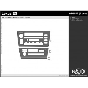 Dash Trim Kit for LEXUS ES