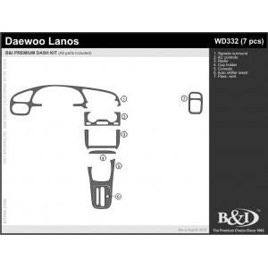 Dash Trim Kit for DAEWOO LANOS