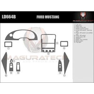 Dash Trim Kit for FORD MUSTANG