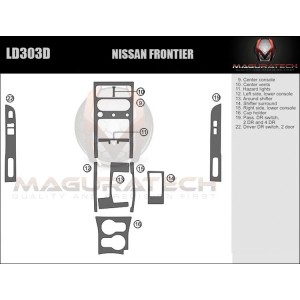 Dash Trim Kit for NISSAN...