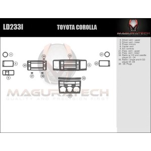 Dash Trim Kit for TOYOTA...