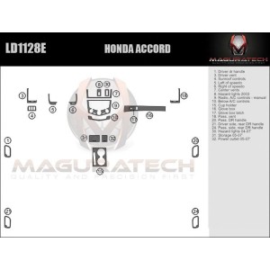 Dash Trim Kit for HONDA ACCORD