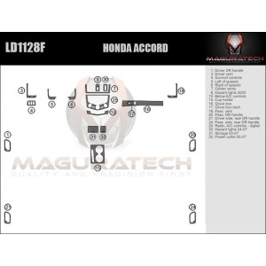 Dash Trim Kit for HONDA ACCORD