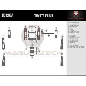 Dash Trim Kit for TOYOTA PRIUS