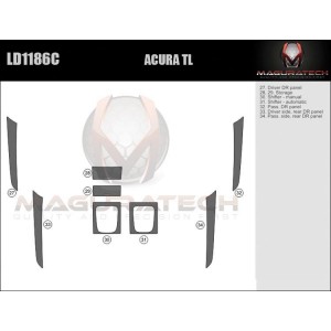 Dash Trim Kit for ACURA TL