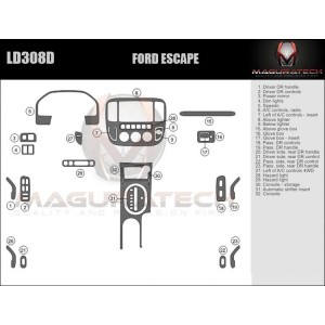 Dash Trim Kit for FORD ESCAPE