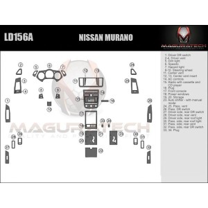 Dash Trim Kit for NISSAN...