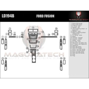 Dash Trim Kit for FORD FUSION