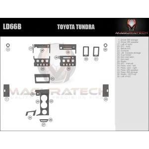 Dash Trim Kit for TOYOTA...