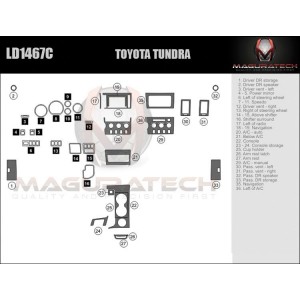 Dash Trim Kit for TOYOTA...