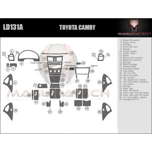 Dash Trim Kit for TOYOTA CAMRY