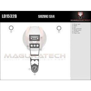 Dash Trim Kit for SUZUKI SX4