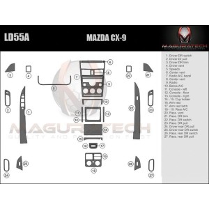 Dash Trim Kit for MAZDA CX-9