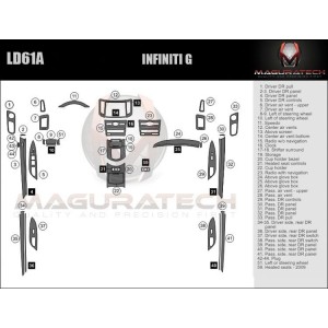 Dash Trim Kit for INFINITI G