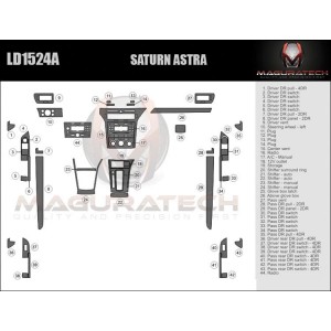 Dash Trim Kit for SATURN ASTRA