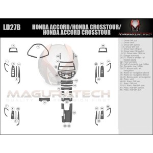 Dash Trim Kit for HONDA ACCORD