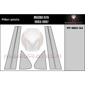 DOOR PILLAR POSTS FOR MAZDA...