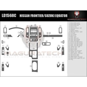 Dash Trim Kit for SUZUKI...