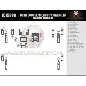 Dash Trim Kit for MERCURY...