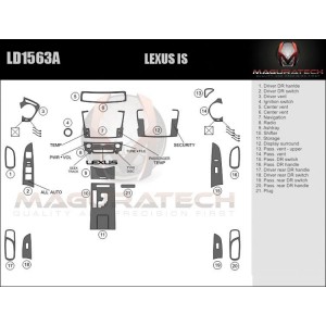 Dash Trim Kit for LEXUS IS