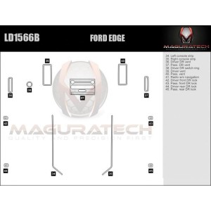 Dash Trim Kit for FORD EDGE