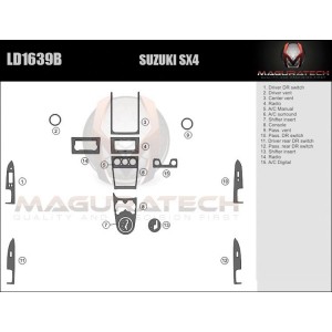 Dash Trim Kit for SUZUKI SX4