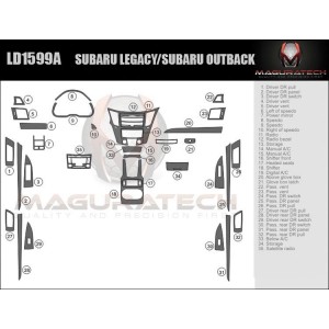 Dash Trim Kit for SUBARU...