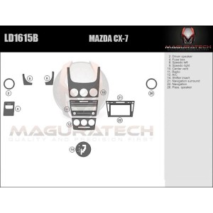 Dash Trim Kit for MAZDA CX-7