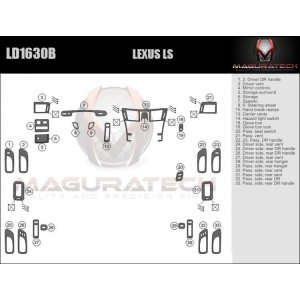 Dash Trim Kit for LEXUS LS