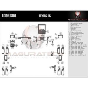 Dash Trim Kit for LEXUS LS