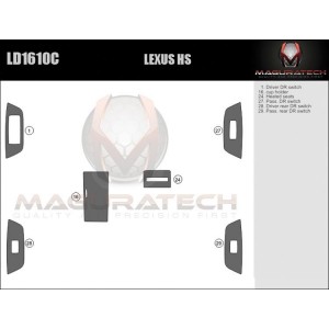 Dash Trim Kit for LEXUS HS