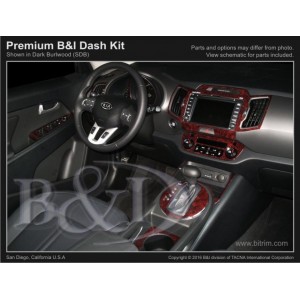 Dash Trim Kit for KIA SPORTAGE