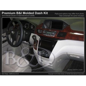 MOLDED Dash Trim Kit COMBO...
