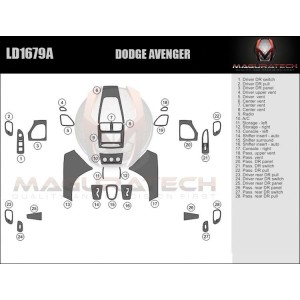 Dash Trim Kit for DODGE...