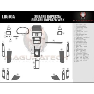 Dash Trim Kit for SUBARU...