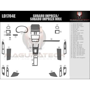 Dash Trim Kit for SUBARU...