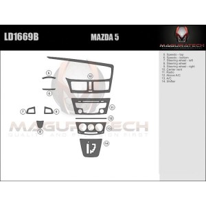 Dash Trim Kit for MAZDA 5
