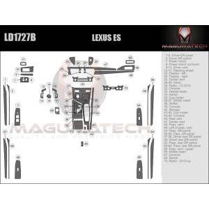 Dash Trim Kit for LEXUS ES