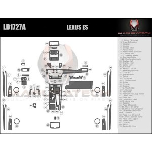 Dash Trim Kit for LEXUS ES