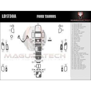 Dash Trim Kit for FORD TAURUS