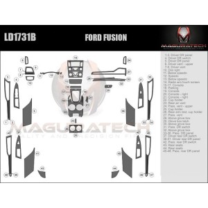 Dash Trim Kit for FORD FUSION