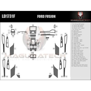 Dash Trim Kit for FORD FUSION