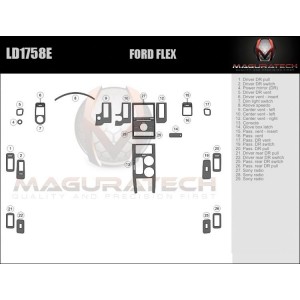 Dash Trim Kit for FORD FLEX