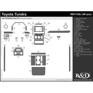 Dash Trim Kit for TOYOTA...