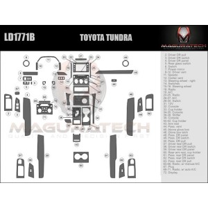 Dash Trim Kit for TOYOTA...