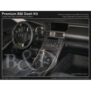 Dash Trim Kit for LEXUS IS