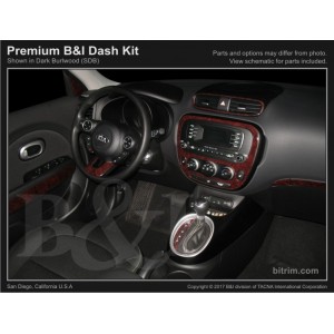 Dash Trim Kit for KIA SOUL