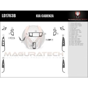 Dash Trim Kit for KIA CADENZA