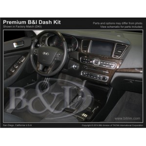 Dash Trim Kit for KIA CADENZA