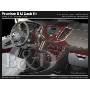 Dash Trim Kit for FORD TRANSIT